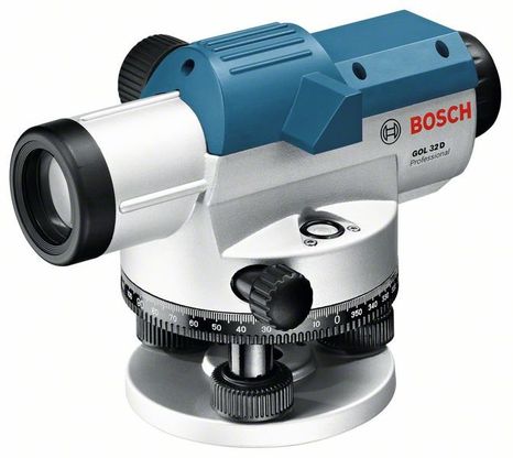 BOSCH GOL 32D Optický nivelačný prístroj + BT160 statív + GR500 meracia lata