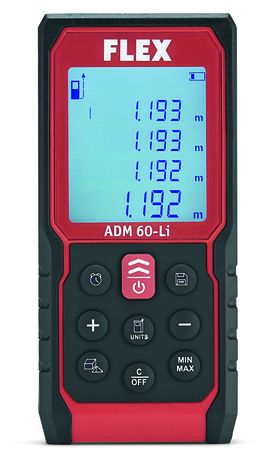 FLEX ADM 60 Li Laserový merač vzdialenosti 60m
