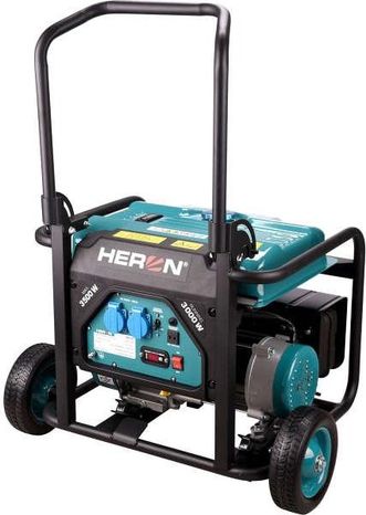 HERON 8896140 EGM 68 AVR-1 Elektrocentrála benzínová 7,5HP/3,5kW